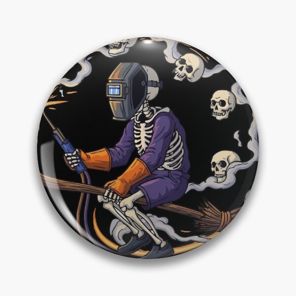 Item preview, Halloween Skeleton Welder designed and sold by bihtti.