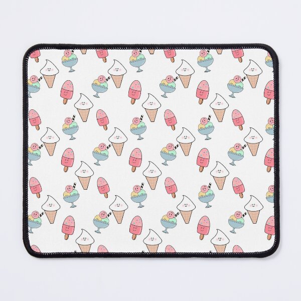 Item preview, Cute Kawaii Ice Cream Seamless Pattern – Pastel Summer Sweet Treats Design designed and sold by PatternsLast.