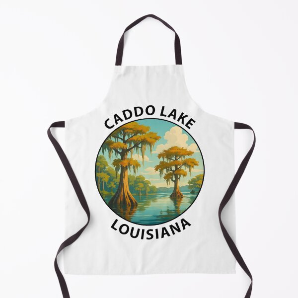 Item preview, Caddo Lake Louisiana Travel – Bald Cypress Swamp Art USA designed and sold by inkNext.