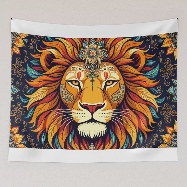 Item preview, Intricate Mandalas Lion designed and sold by xArchGoDx.