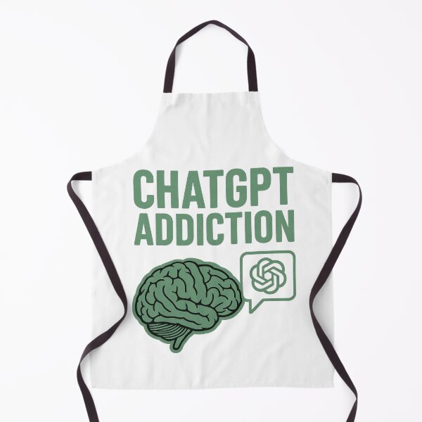 Item preview, ChatGPT Addiction – Relatable Funny Meme Design designed and sold by RouniBoutique.