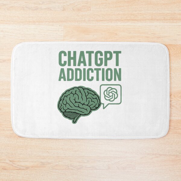 Item preview, ChatGPT Addiction – Relatable Funny Meme Design designed and sold by RouniBoutique.