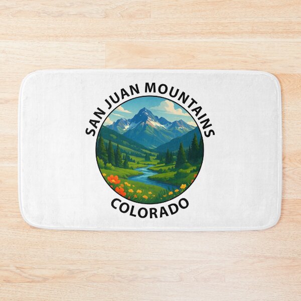 Item preview, San Juan Mountains Colorado – Scenic Hiking Landscape Poster USA designed and sold by inkNext.