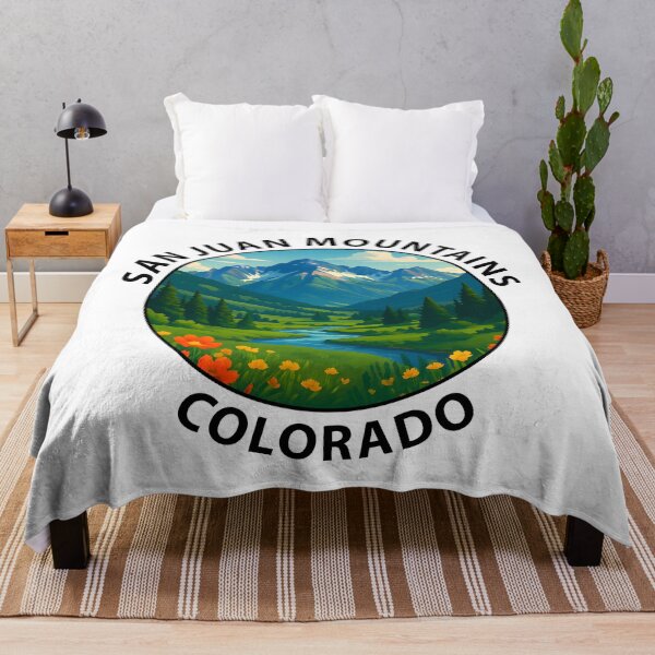 Item preview, San Juan Mountains Colorado – Scenic Hiking Landscape Poster USA designed and sold by inkNext.