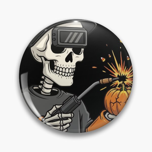 Item preview, Halloween Skeleton Welder designed and sold by bihtti.