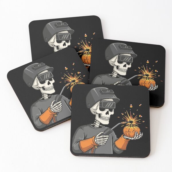 Item preview, Halloween Skeleton Welder designed and sold by bihtti.