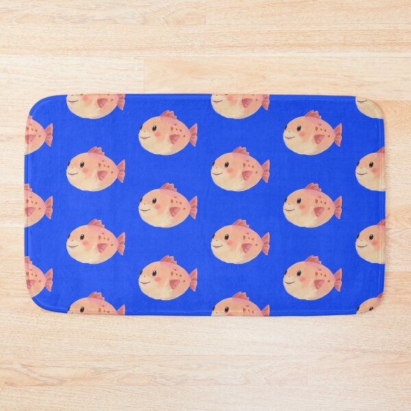 Item preview, Adorable Kawaii Cute Pufferfish designed and sold by bvdesignart.
