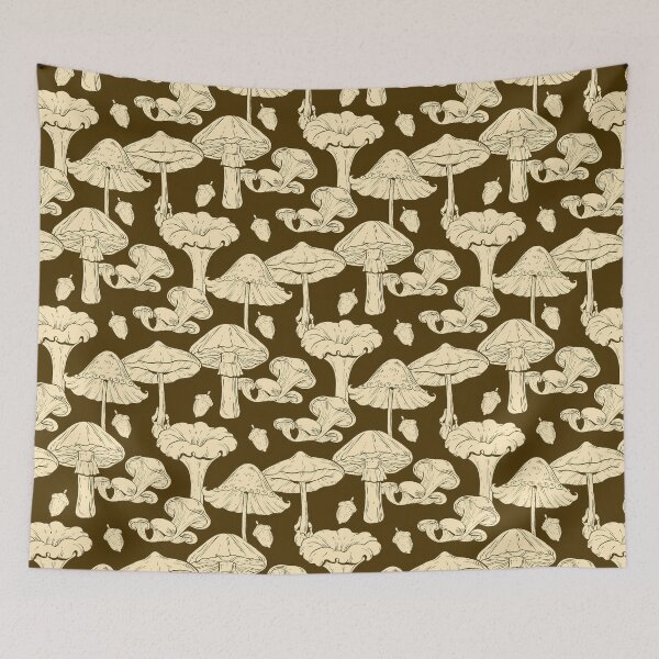 Item preview, Mushrooms and undergrowth designed and sold by OtterFactory.