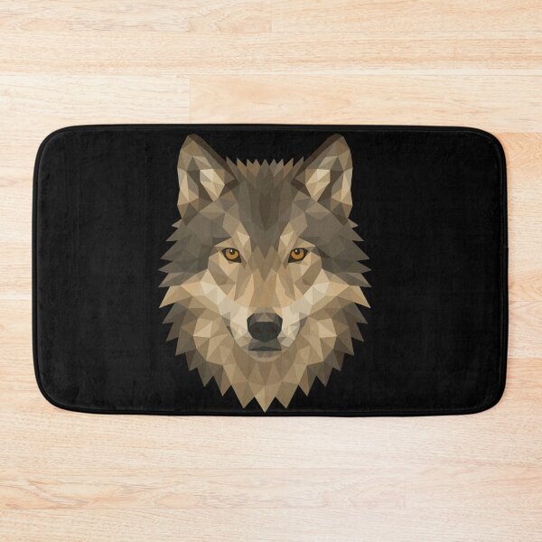 Item preview, Wolf in polygon style designed and sold by OverNickles194.