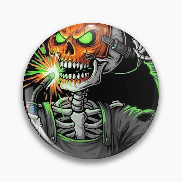 Item preview, Halloween Skeleton Welder designed and sold by bihtti.
