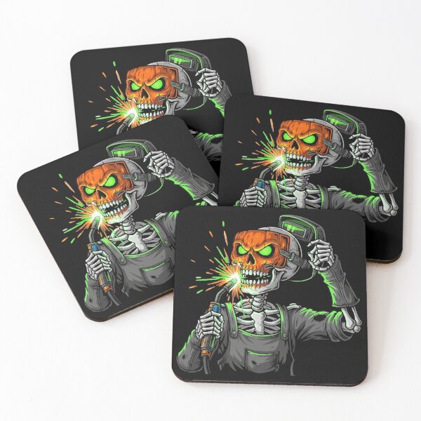 Item preview, Halloween Skeleton Welder designed and sold by bihtti.