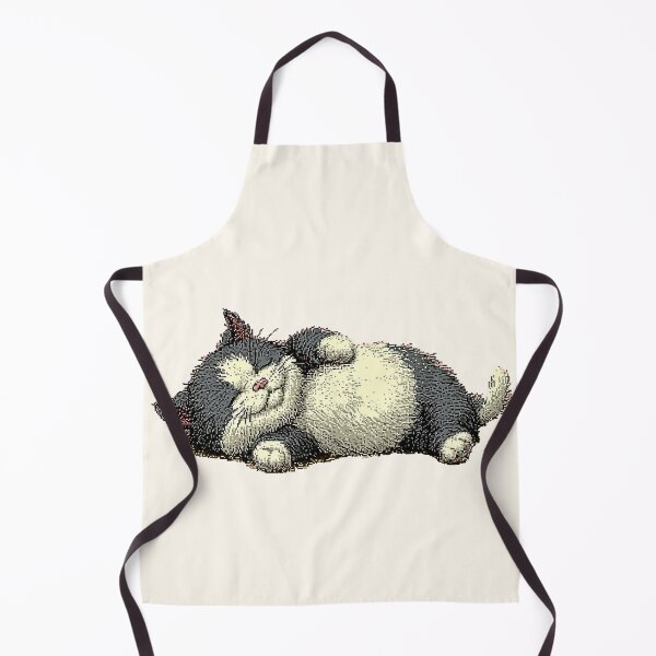 Item preview, Chubby Kitty Nap Lying Down Design designed and sold by Bambooartist.