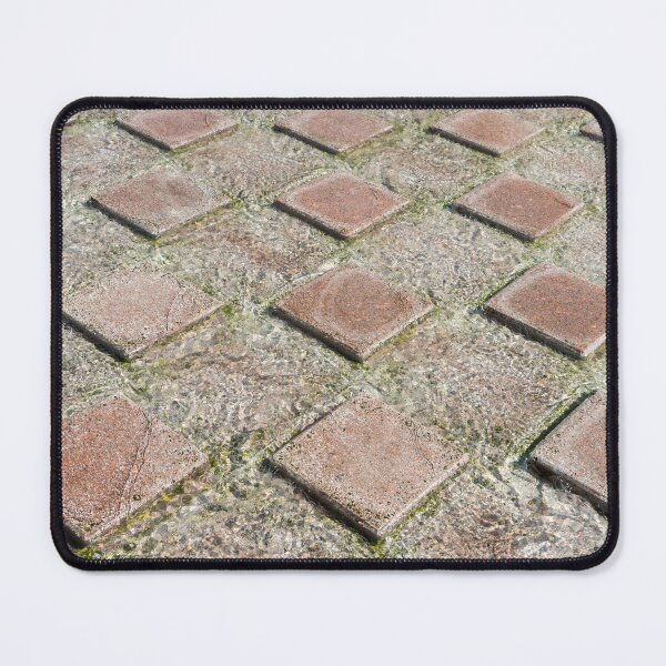 Item preview, Geometric Fountain Basin with Granite Squares in Shallow Water designed and sold by Georgia Mizuleva.