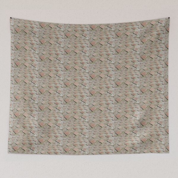 Item preview, Geometric Fountain Basin with Granite Squares in Shallow Water designed and sold by Georgia Mizuleva.