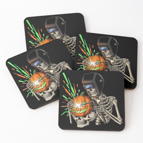 Item preview, Halloween Skeleton Welder designed and sold by bihtti.