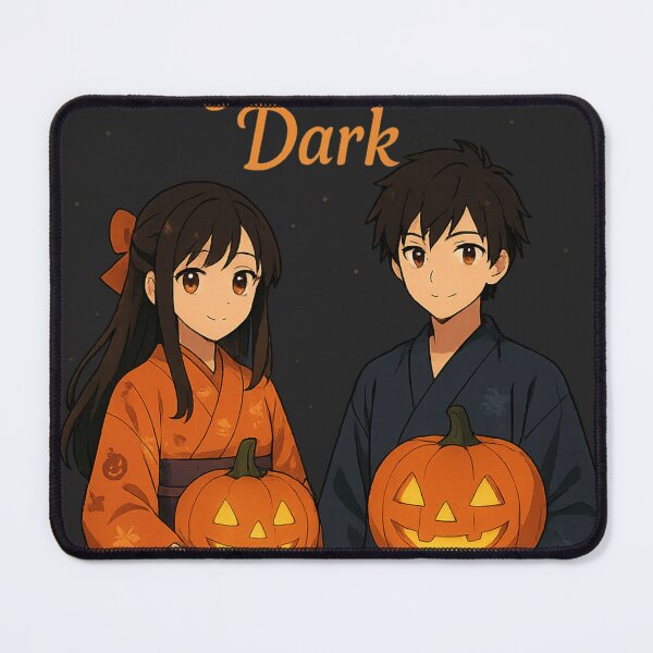 Item preview, Spirits Shine Brighter in the Dark – Halloween Anime Couple designed and sold by Diwakar-Designs.