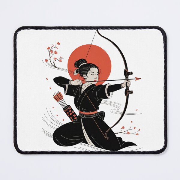 Item preview, The Cherry Warrior – Precision and Beauty in Bloom designed and sold by FusiTink.