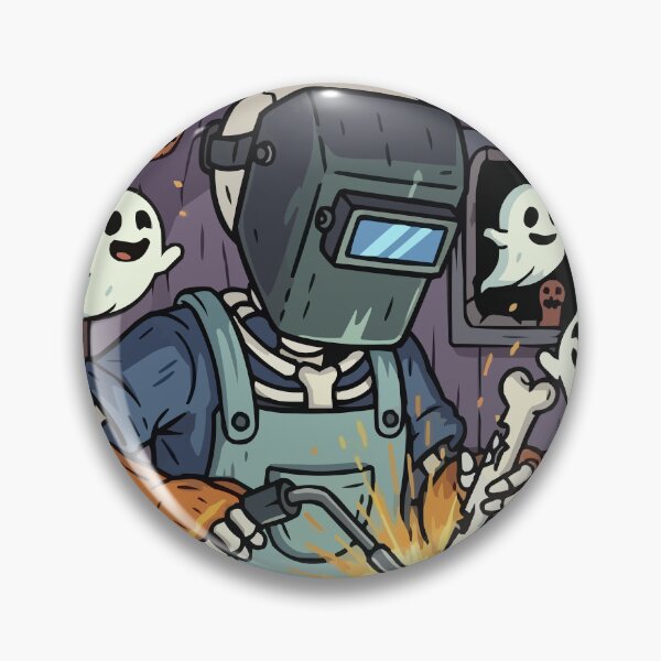 Item preview, Halloween Skeleton Welder designed and sold by bihtti.