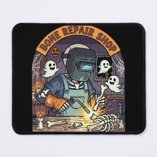 Item preview, Halloween Skeleton Welder designed and sold by bihtti.