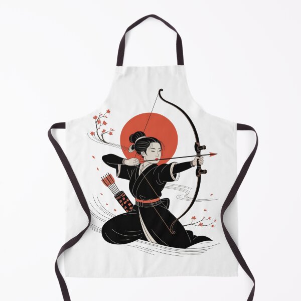 Item preview, The Cherry Warrior – Precision and Beauty in Bloom designed and sold by FusiTink.