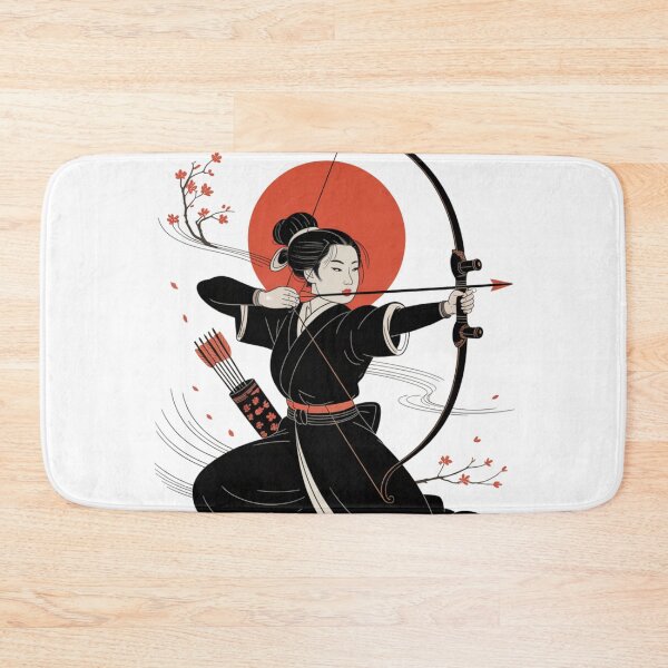 Item preview, The Cherry Warrior – Precision and Beauty in Bloom designed and sold by FusiTink.