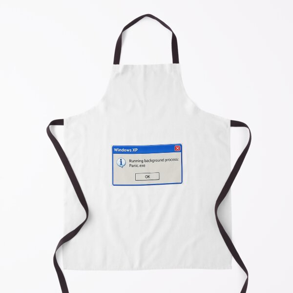 Item preview, Panic windows geek retro nerd funny birthday happy designed and sold by CheeseBlueprint.