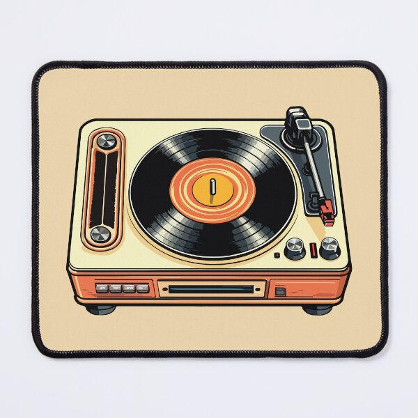 Item preview, Retro Vinyl Record Player designed and sold by BrownHorse90s.