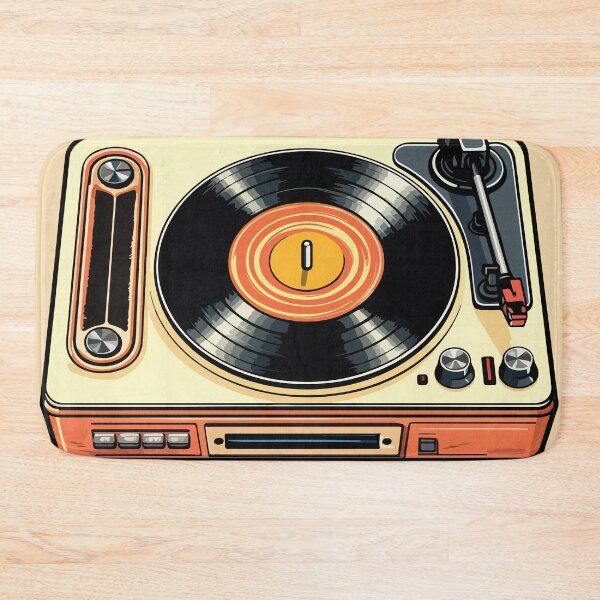 Item preview, Retro Vinyl Record Player designed and sold by BrownHorse90s.