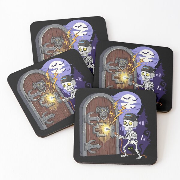 Item preview, Halloween Skeleton Welder designed and sold by bihtti.