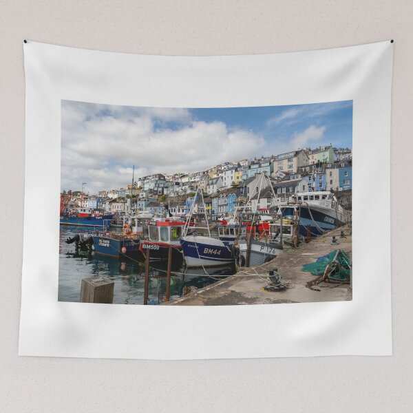 Item preview, Brixham Harbour, Devon designed and sold by yackers1.