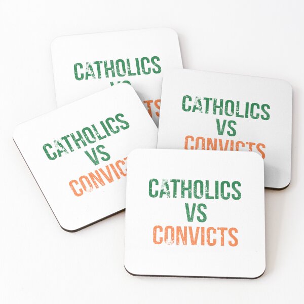 Item preview, Catholics Vs Convicts  designed and sold by domtazcic.