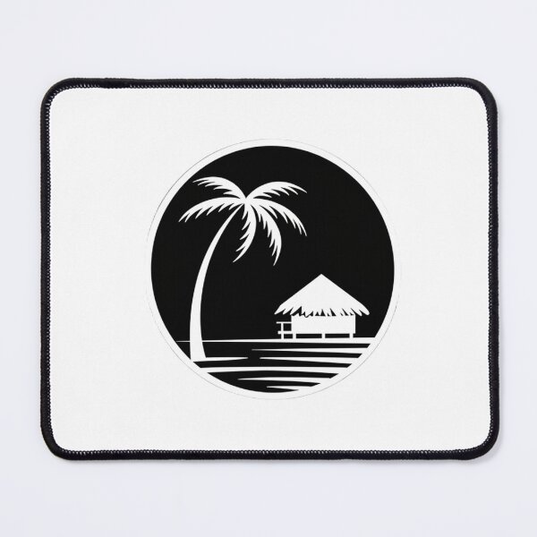 Item preview, PALM TREE PACIFIC Black, White designed and sold by Pacific Creations.