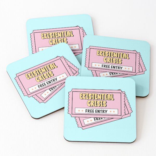 Item preview, Existential Crisis Funny Ticket designed and sold by BrownHorse90s.
