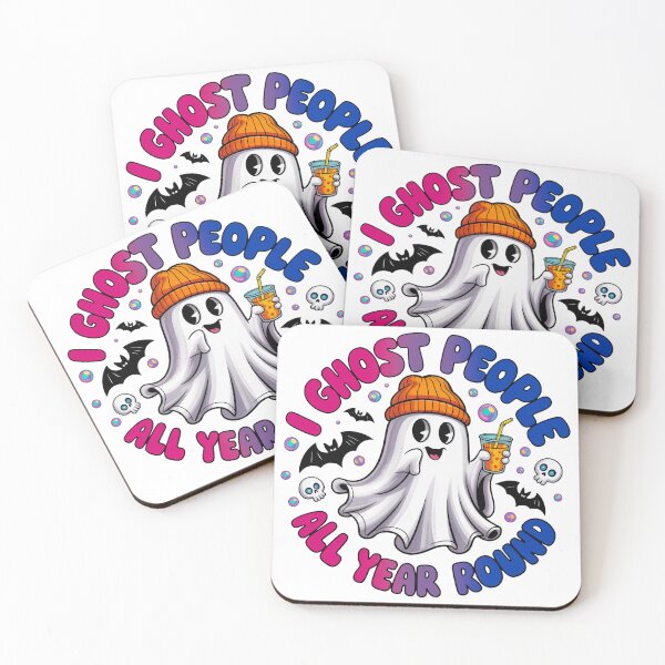 Item preview, Bisexual Pride Ghost Funny Halloween Design – I Ghost People All Year Round designed and sold by Travelslightly.