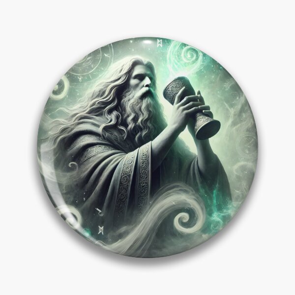 Item preview, "Mead of Poetry – Norse Mythology Art | Viking Wisdom Drink" designed and sold by Umbra666.