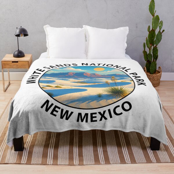 Item preview, White Sands National Park Poster – New Mexico Desert Landscape Art USA designed and sold by inkNext.