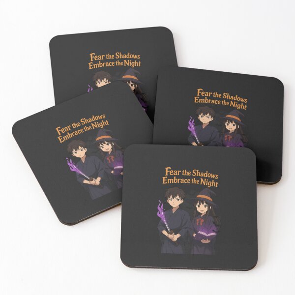 Item preview, Fear the Shadows, Embrace the Night – Anime Samurai & Witch designed and sold by Diwakar-Designs.