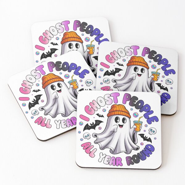 Item preview, Genderfluid Pride Ghost Funny Halloween Design – I Ghost People All Year Round designed and sold by Travelslightly.