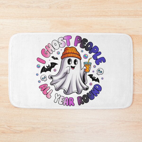 Item preview, Genderfluid Pride Ghost Funny Halloween Design – I Ghost People All Year Round designed and sold by Travelslightly.