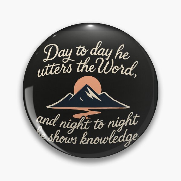 Item preview, Day to Day he utters the Word designed and sold by Tsveti Dinkova.