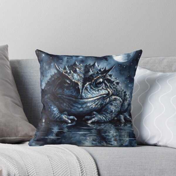 Item preview, Horned Frog in Starry Pool designed and sold by RubisLeaf.
