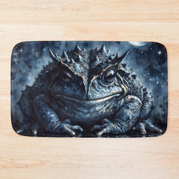 Item preview, Horned Frog in Starry Pool designed and sold by RubisLeaf.