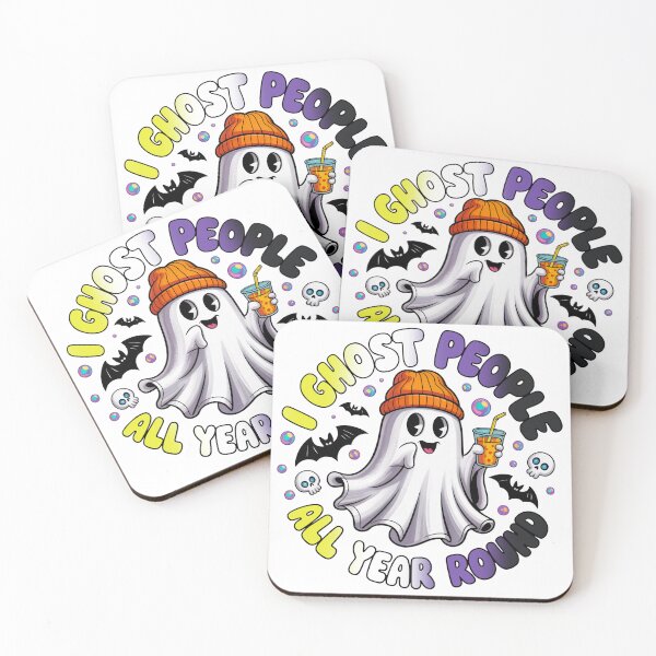 Item preview, Nonbinary Pride Ghost Funny Halloween Design – I Ghost People All Year Round designed and sold by Travelslightly.