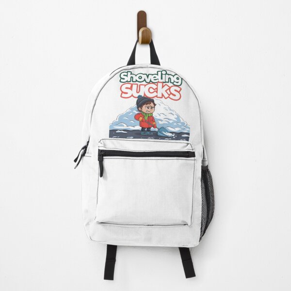 Item preview, Cute Kids Shoveling Sucks designed and sold by PlanetMarker.