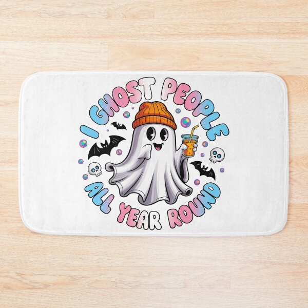 Item preview, Transgender Pride Ghost Funny Halloween Design – I Ghost People All Year Round designed and sold by Travelslightly.