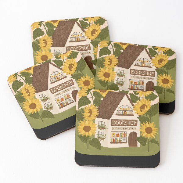 Item preview, Sunflower Bookshop designed and sold by kuizskokanj.