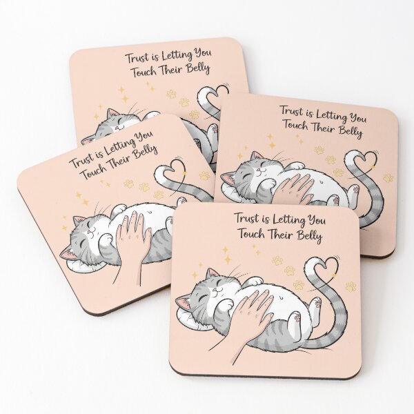 Item preview, Trust is Letting You Touch Their Belly designed and sold by Amir Faysal.