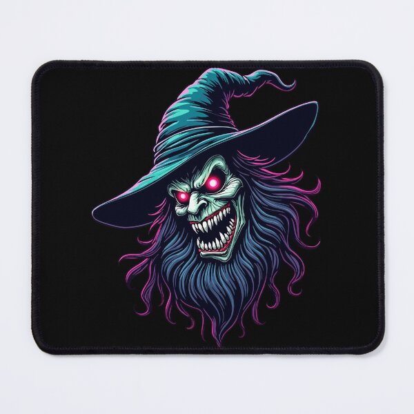 Item preview, Neon Horror Wizard – The dark magician in neon lights designed and sold by Hans-Design.