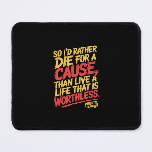 Item preview, Immortal Technique Quote The Martyr designed and sold by Enea Kelo.