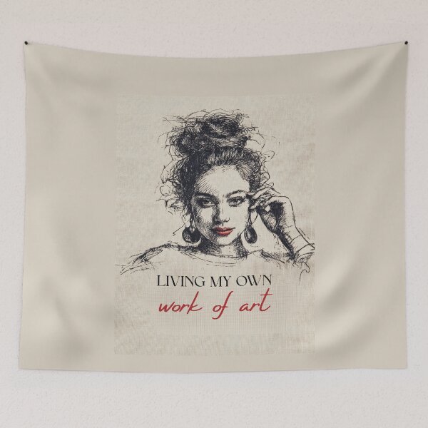 Item preview, Living my own work of art designed and sold by StudioRedKoala.
